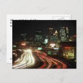 ポストカードアトランタナイトフルトンセントラルAVEドーム ポストカード (正面/裏面)