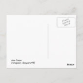 ポストカードアナコザリプール ポストカード (裏面)