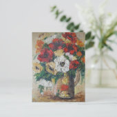 ポストカードアン絵を描ヘイズの花MIx喜び ポストカード (スタンド正面)