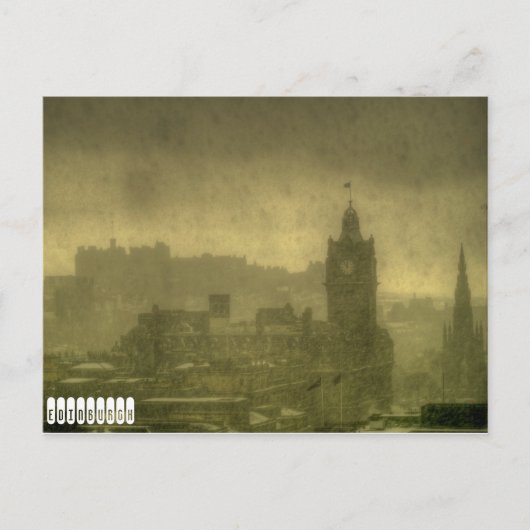 ポストカードエディンバラヴィンテージ ポストカード (正面)