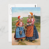 ポストカードオランダ姉妹はパーティーを待つことができない!!! ポストカード (正面/裏面)