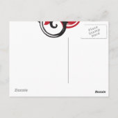 ポストカードカポエイラ武術アート ポストカード (裏面)