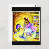 ポストカードキッズアートビアトリックスポッター1 ポストカード (正面/裏面)