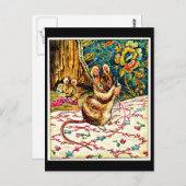 ポストカードキッズアートビアトリックスポッター35 ポストカード (正面/裏面)