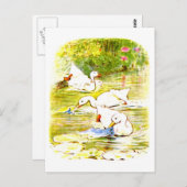 ポストカードキッズアートビアトリックスポッター6 ポストカード (正面/裏面)