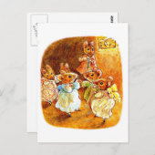 ポストカードキッズアートビアトリックスポッター7 ポストカード (正面/裏面)