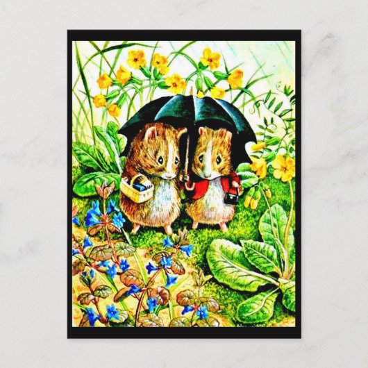 ポストカードキッズアートビアトリックスポッター9 ポストカード (正面)