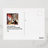 ポストカードグラウンドホッグデイメモリーズ2024 箔シーズンポストカード (裏面)