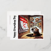 ポストカードグラウンドホッグデイメモリーズ2024 箔シーズンポストカード (正面/裏面)