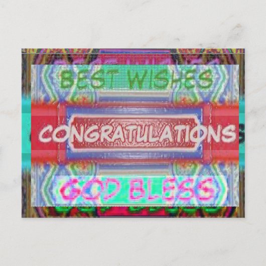 ポストカードグラフィックデザイン写真nシンボル ポストカード (正面)