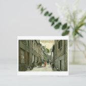 ポストカードケベックシティリトルシャンプレーン通り ポストカード (スタンド正面)