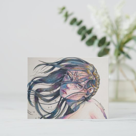 ポストカードサイズ11個の感動的なアートシリーズ11 ポストカード (スタンド正面)