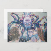 ポストカードサイズ11個の感動的なアートシリーズ3 ポストカード (正面/裏面)