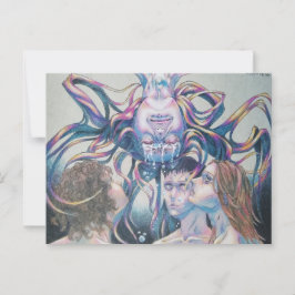 ポストカードサイズ11個の感動的なアートシリーズ3 ポストカード