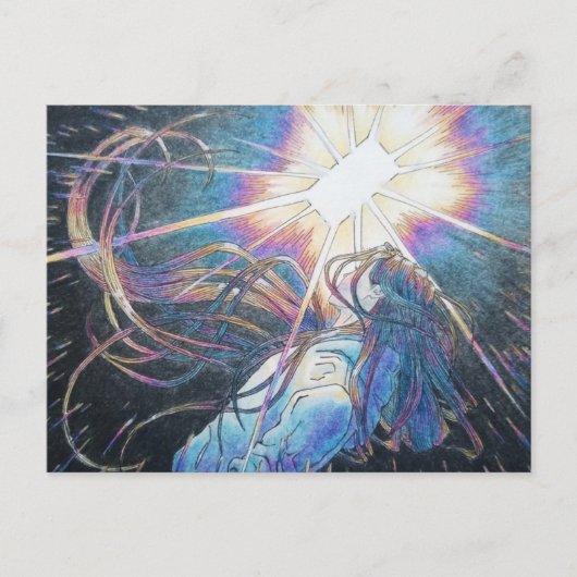 ポストカードサイズ11個の感動的なアートシリーズ4 ポストカード (正面)
