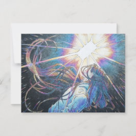 ポストカードサイズ11個の感動的なアートシリーズ4 ポストカード