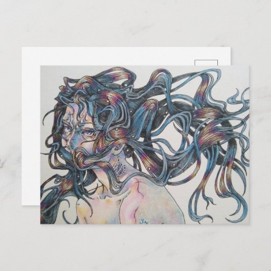 ポストカードサイズ11個の感動的なアートシリーズ8 ポストカード (正面/裏面)