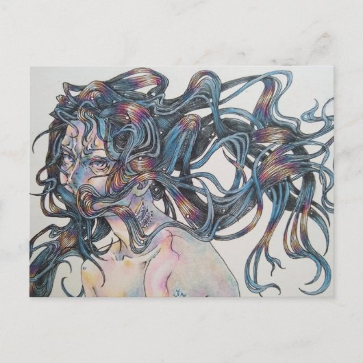 ポストカードサイズ11個の感動的なアートシリーズ8 ポストカード (正面)