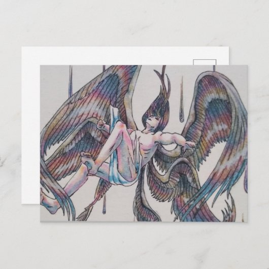 ポストカードサイズ11個の感動的なアートシリーズ9 ポストカード (正面/裏面)