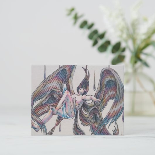 ポストカードサイズ11個の感動的なアートシリーズ9 ポストカード (スタンド正面)