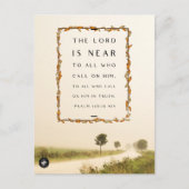 ポストカードサイズ - 聖書の名言記憶カード ポストカード (正面)