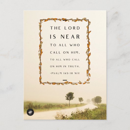 ポストカードサイズ - 聖書の名言記憶カード ポストカード (正面)