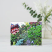 ポストカードサンフランシ日本のステアガーデン ポストカード (スタンド正面)