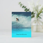 ポストカードサーファーガールスナッパーロックQLDオーストラリア ポストカード (スタンド正面)