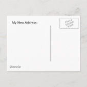 ポストカードシアター地区NYC私はPCを移動 案内ポストカード (裏面)