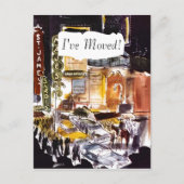 ポストカードシアター地区NYC私はPCを移動 案内ポストカード (正面)