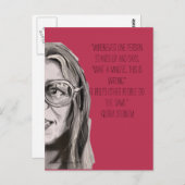 ポストカードシスタフシリーズ – グロリア ポストカード (正面/裏面)