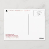 ポストカードショーン360xアフリカ360° ポストカード (裏面)