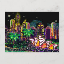 ポストカードシークインアートシドニー・オーストラリア