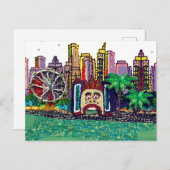 ポストカードシークインアートルナおもしろいパークシドニーオーストラリア ポストカード (正面/裏面)