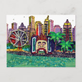 ポストカードシークインアートルナおもしろいパークシドニーオーストラリア ポストカード (正面)