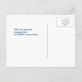 ポストカードスクリプトのコレクシ結婚ョンを保存する 案内ポストカード (裏面)