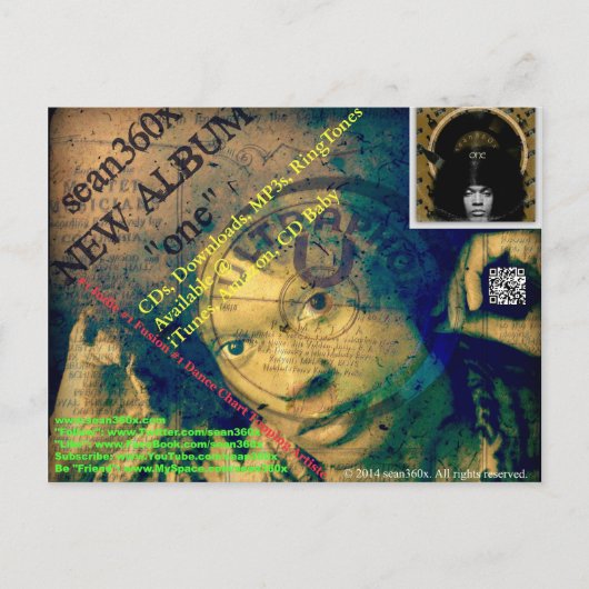 ポストカードスチームパンク360 ポストカード (正面)