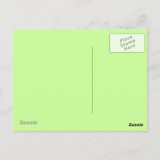 ポストカードスポーツ選手テニスは愛で始まる! ポストカード (裏面)