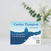 ポストカードテンプレートUSA国立記念物 ポストカード (スタンド正面)