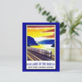 ポストカードトラベルアメリカプリントレトロヴィンテージトラベル ポストカード (スタンド正面)