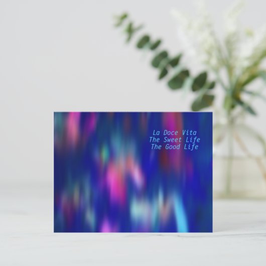 ポストカードドルチェヴィータ シーズンポストカード (スタンド正面)