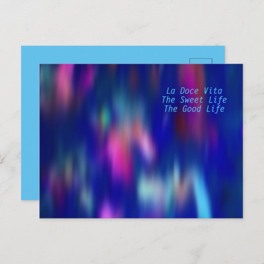 ポストカードドルチェヴィータ シーズンポストカード (正面/裏面)