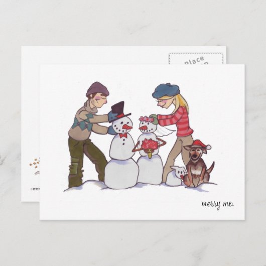 ポストカードニューメリーウェア「Me」 シーズンポストカード (正面/裏面)