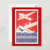 ポストカードニューヨークシティアメラシアグリーティングヴィンテージ ポストカード (正面/裏面)