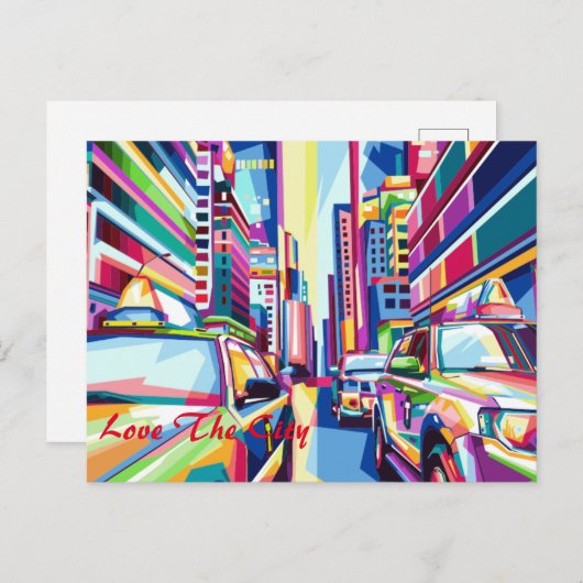 ポストカードニューヨークポップアーツ ポストカード (正面/裏面)