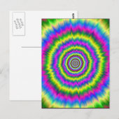 ポストカードネオン爆発 ポストカード (正面/裏面)