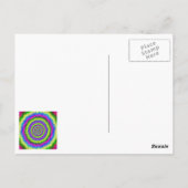 ポストカードネオン爆発 ポストカード (裏面)