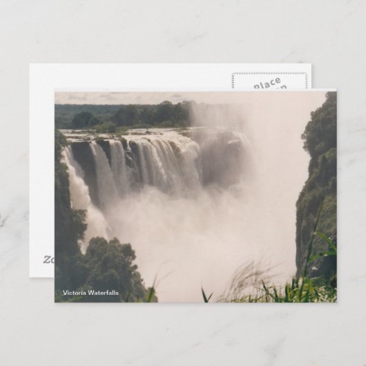 ポストカードビクトリアウォーターフォールズ ポストカード (正面/裏面)