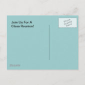 ポストカードフォンデュパーティーレトロヴィンテージクラス懇親会 インビテーションポストカード (裏面)