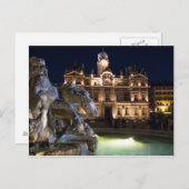 ポストカードプレイスデテルロー,リヨンフランス ポストカード (正面/裏面)